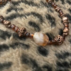 Artisan Copper Beaded Bracelet